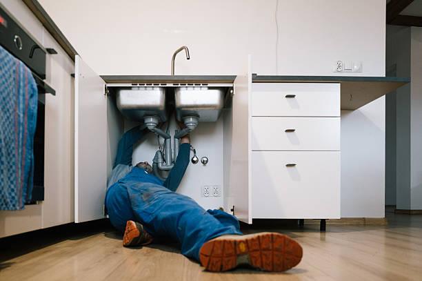 Professional Drain Cleaning technician working in Coolville, OH
